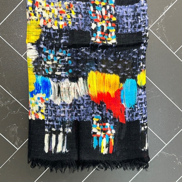 CHANEL SCARF MULTICOLOR - Picture 2 of 10